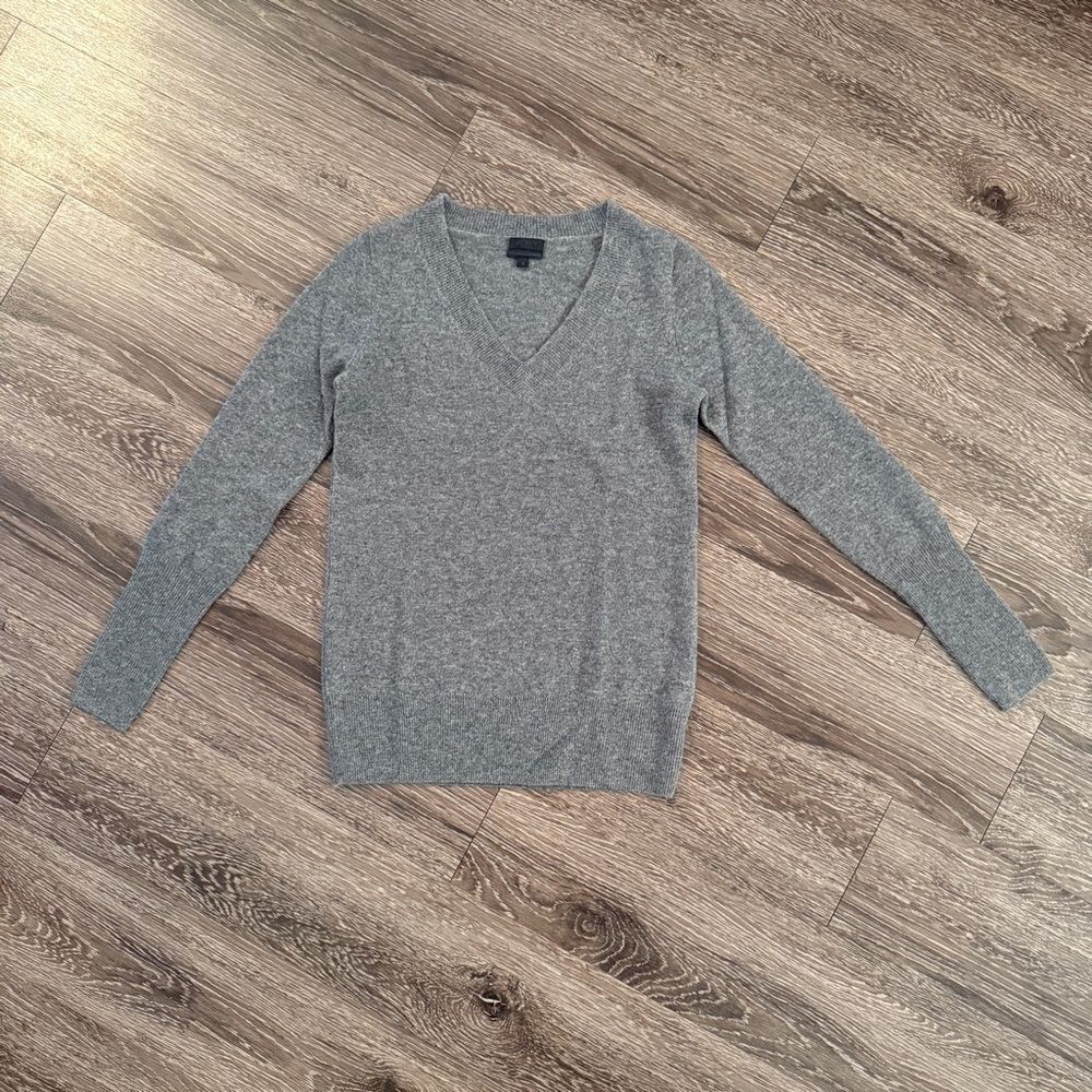 J. Crew Collection Italian Cashmere V Neck Sweater